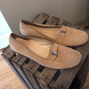 Ferragamo Suede Flats